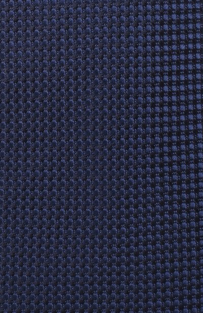 Шелковый галстук CORNELIANI темно-синего цвета по цене 15200 руб., арт. 85U306-0120303/00, фото 3 Шелковый галстук CORNELIANI, арт. 85U306-0120303/00, фото 3
