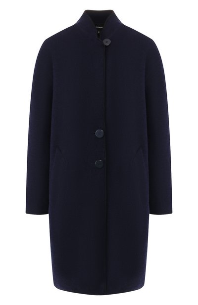 Женское пальто из смеси шерсти и хлопка EMPORIO ARMANI, арт. 6G2LT2/2M11Z