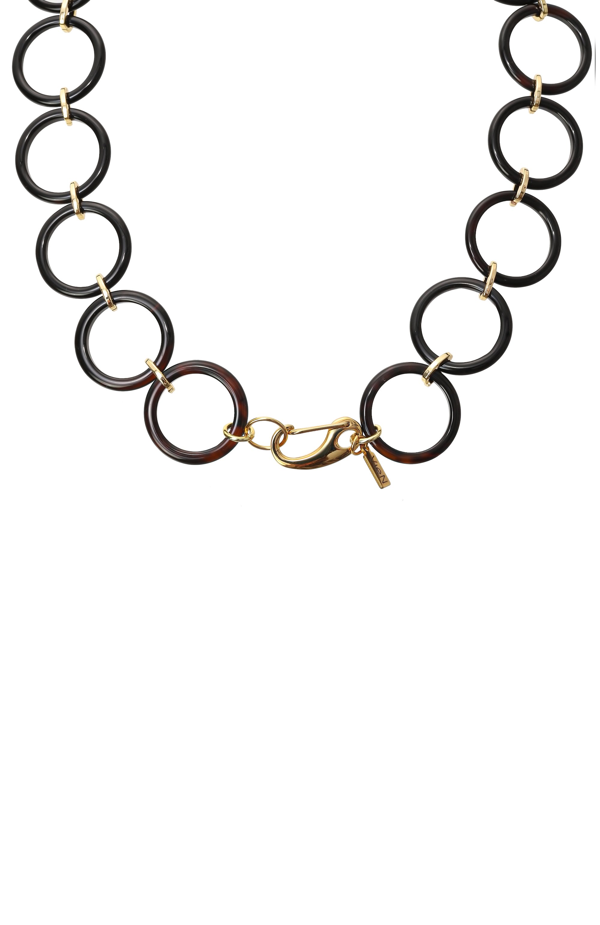 Колье VIEN черного цвета по цене 32900 руб., арт. 2526-347, фото 4 Колье VIEN, арт. 2526-347, фото 4