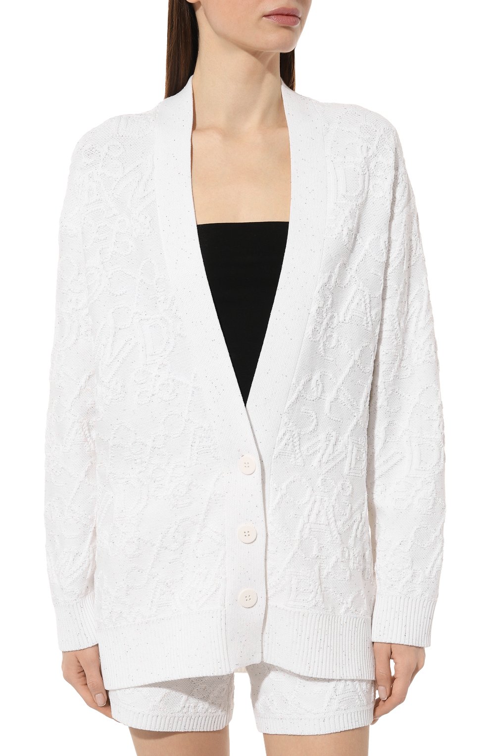 Кардиган из хлопка и вискозы AND THE BRAND, арт. S23-CG010-1004-100, фото 3
