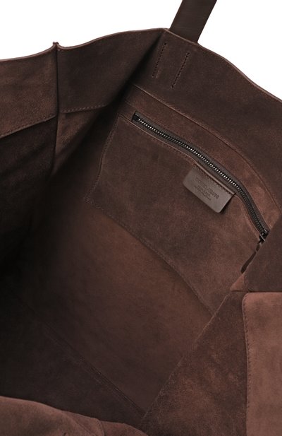 Сумка-тоут GIORGIO ARMANI темно-коричневого цвета по цене 229500 руб., арт. GM000903/AF14375, фото 5 Сумка-тоут GIORGIO ARMANI, арт. GM000903/AF14375, фото 5
