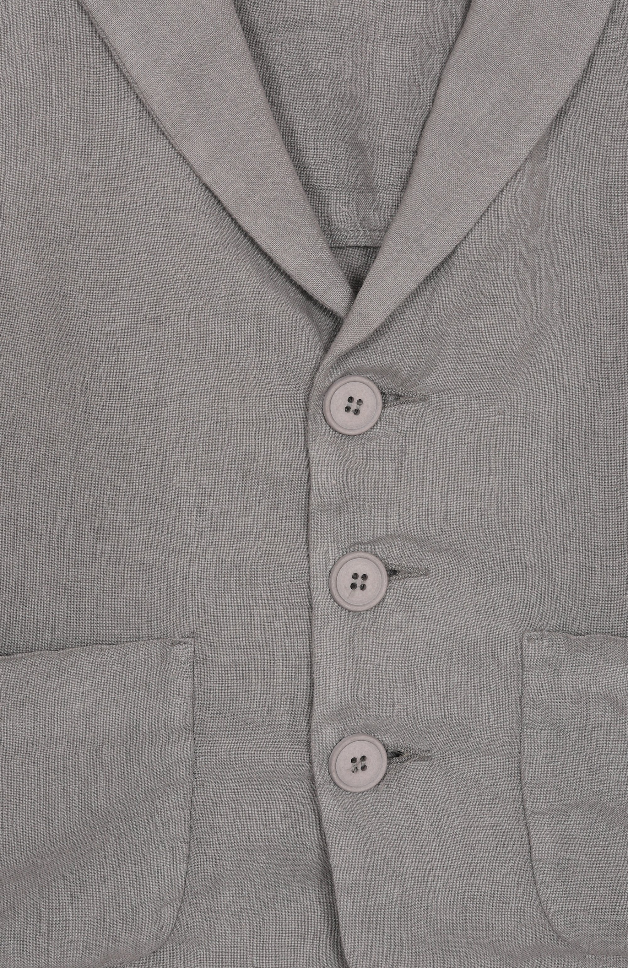 Льняной пиджак IL GUFO, арт. P25GB039L6009/10A-14A, фото 3