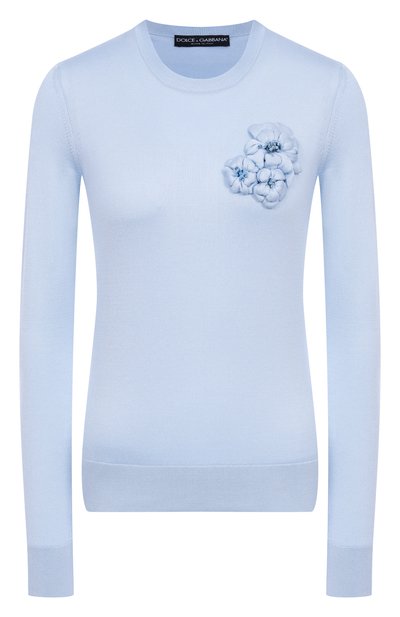 Женский шелковый пуловер DOLCE & GABBANA, арт. FXX48Z/JBS01