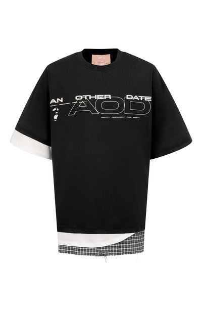 Мужская хлопковая футболка AN OTHER DATE, арт. F50DMATH067