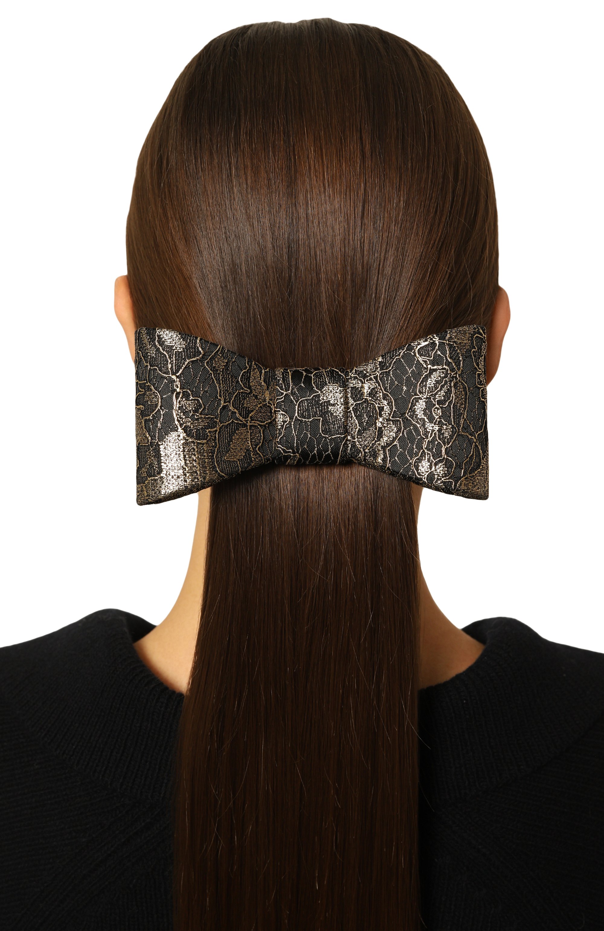 Бант PANFIL черного цвета по цене 7000 руб., арт. GLD-T2-KR, фото 2 Бант PANFIL, арт. GLD-T2-KR, фото 2