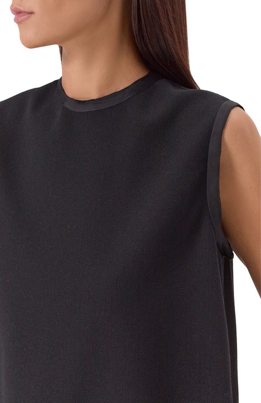 Шерстяное платье Jil Sander J02CT0548/J41557 Чёрный  J02CT0548/J41557 Фото 5