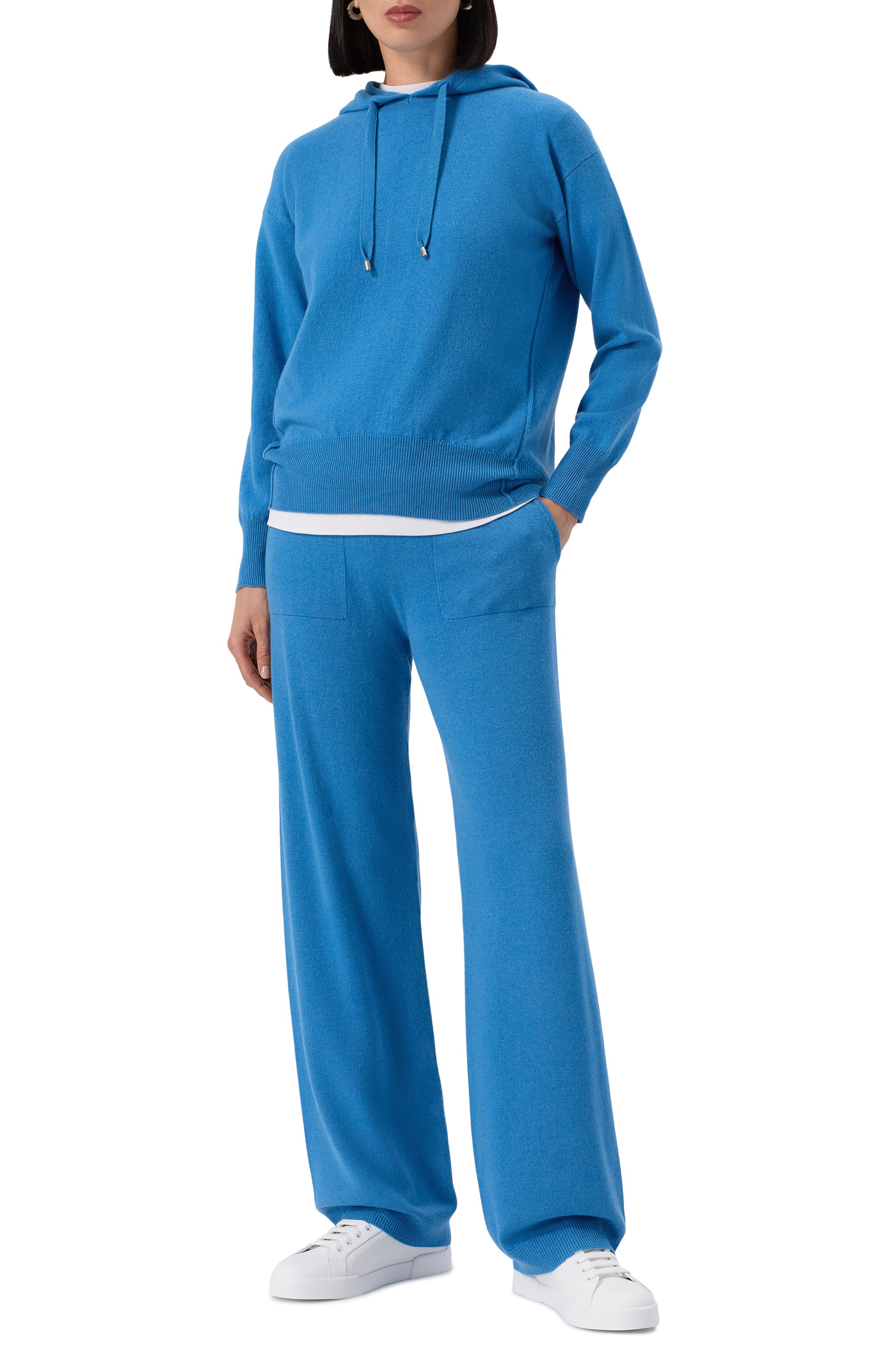 Джоггеры из шерсти и кашемира LORENA ANTONIAZZI, арт. PM02/2472, фото 2