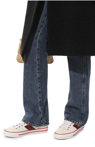 Кожаные кеды tennis 1977 GUCCI, арт. 645979 17L10, фото 3