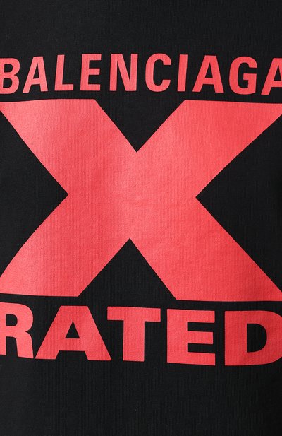 Хлопковая футболка BALENCIAGA, арт. 620941/TIVA7, фото 5