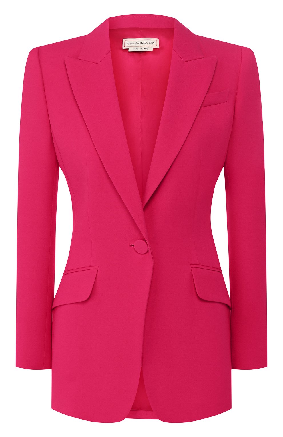 Жакет из смеси шерсти и шелка ALEXANDER MCQUEEN, арт. 610279/QJAAA, фото 1