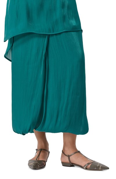 Кожаные балетки GIORGIO ARMANI, арт. X1D352/XR348, фото 3