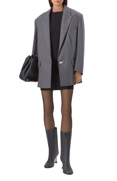 Кожаные сапоги liya 95 AMINA MUADDI, арт. LIYA B00T 95/GRAINY LEATHER, фото 3