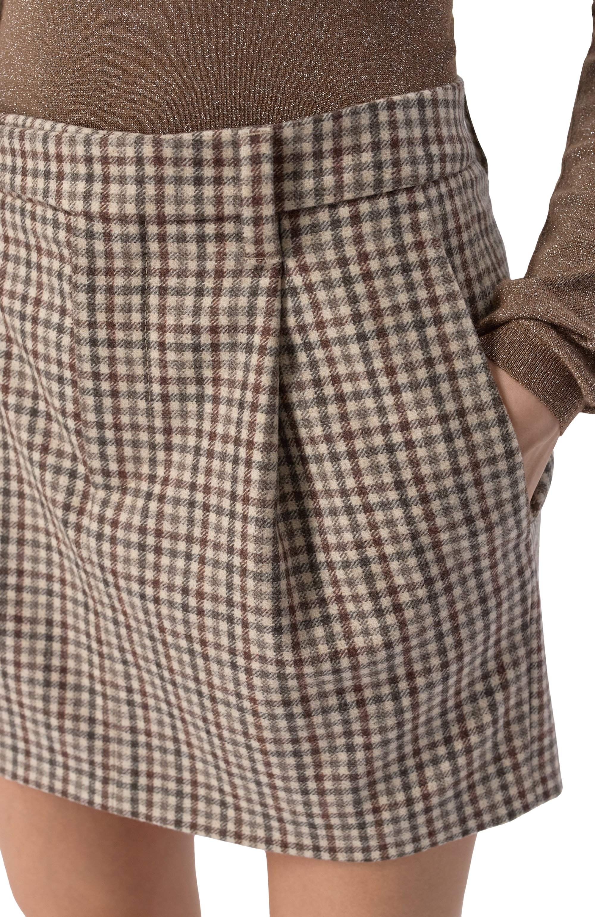 Шерстяная юбка BRUNELLO CUCINELLI, арт. MP523G3896, фото 5