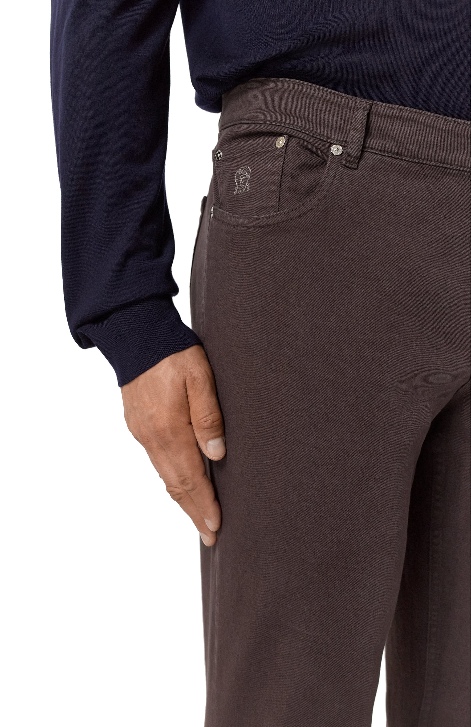 Джинсы traditional fit BRUNELLO CUCINELLI, арт. M277PB3210, фото 5