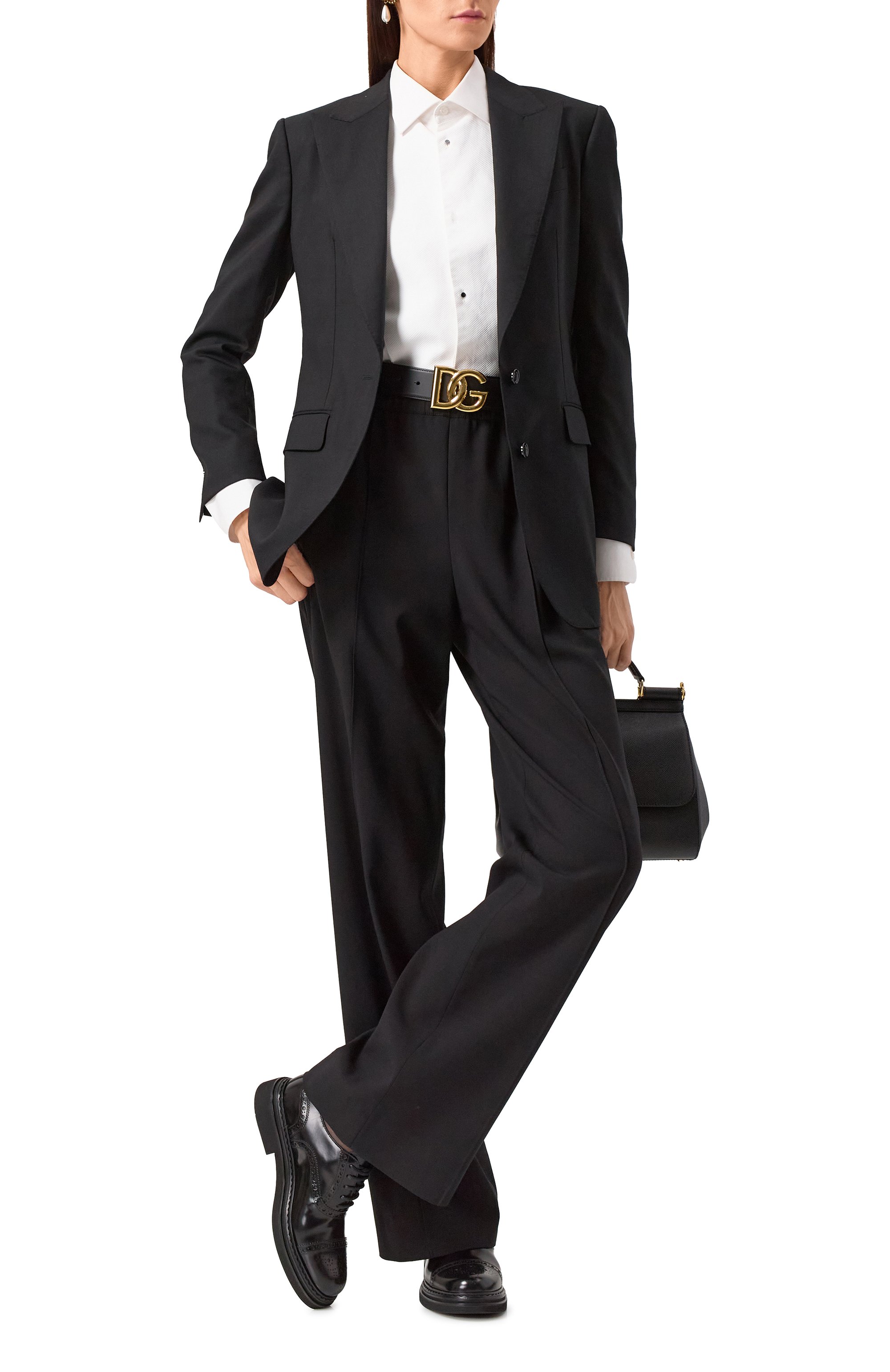 Кожаные оксфорды day classic DOLCE & GABBANA, арт. CN0101/A1203, фото 2