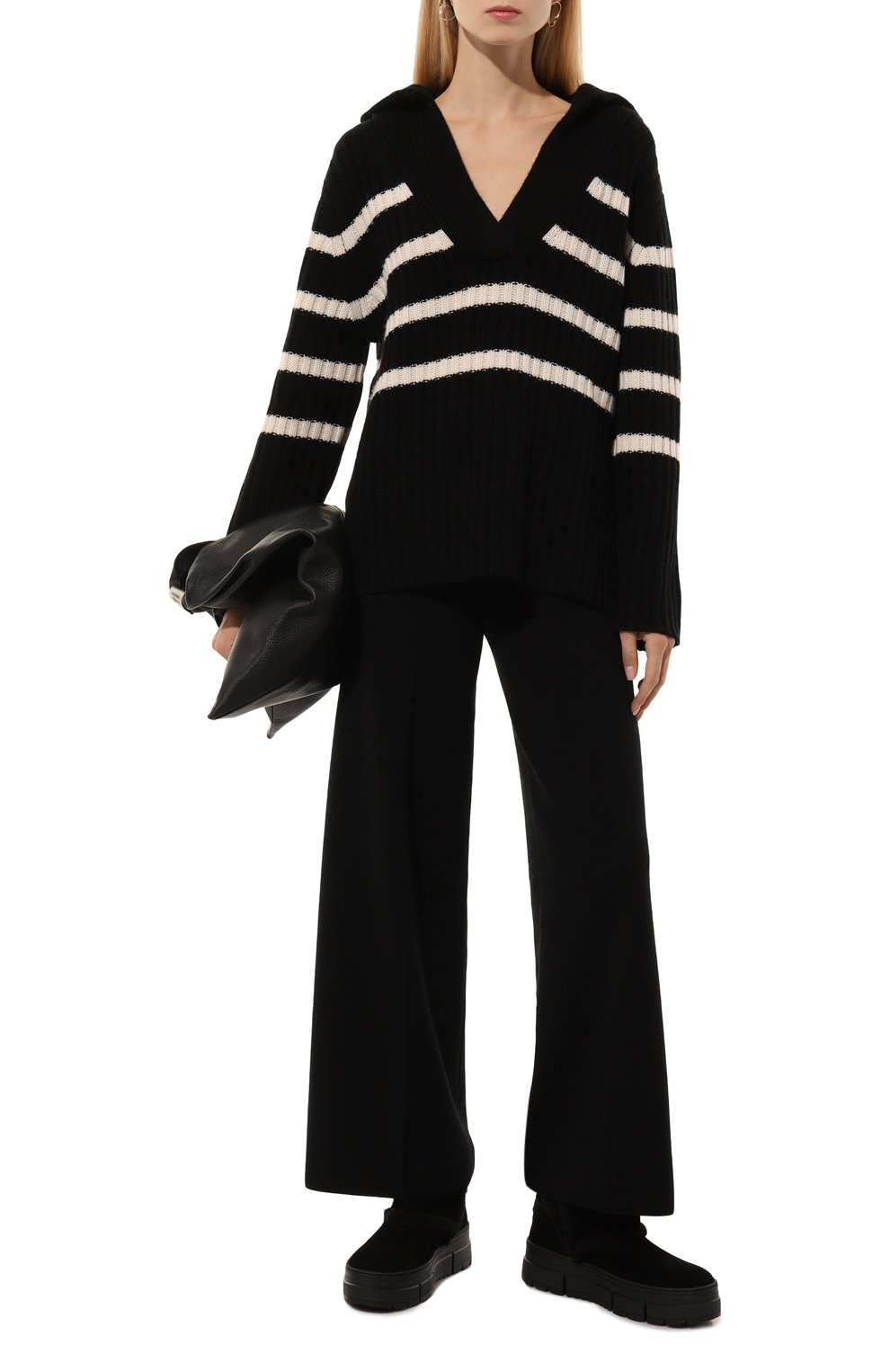 Пуловер из шерсти и кашемира ALLUDE, арт. 245/17621, фото 2