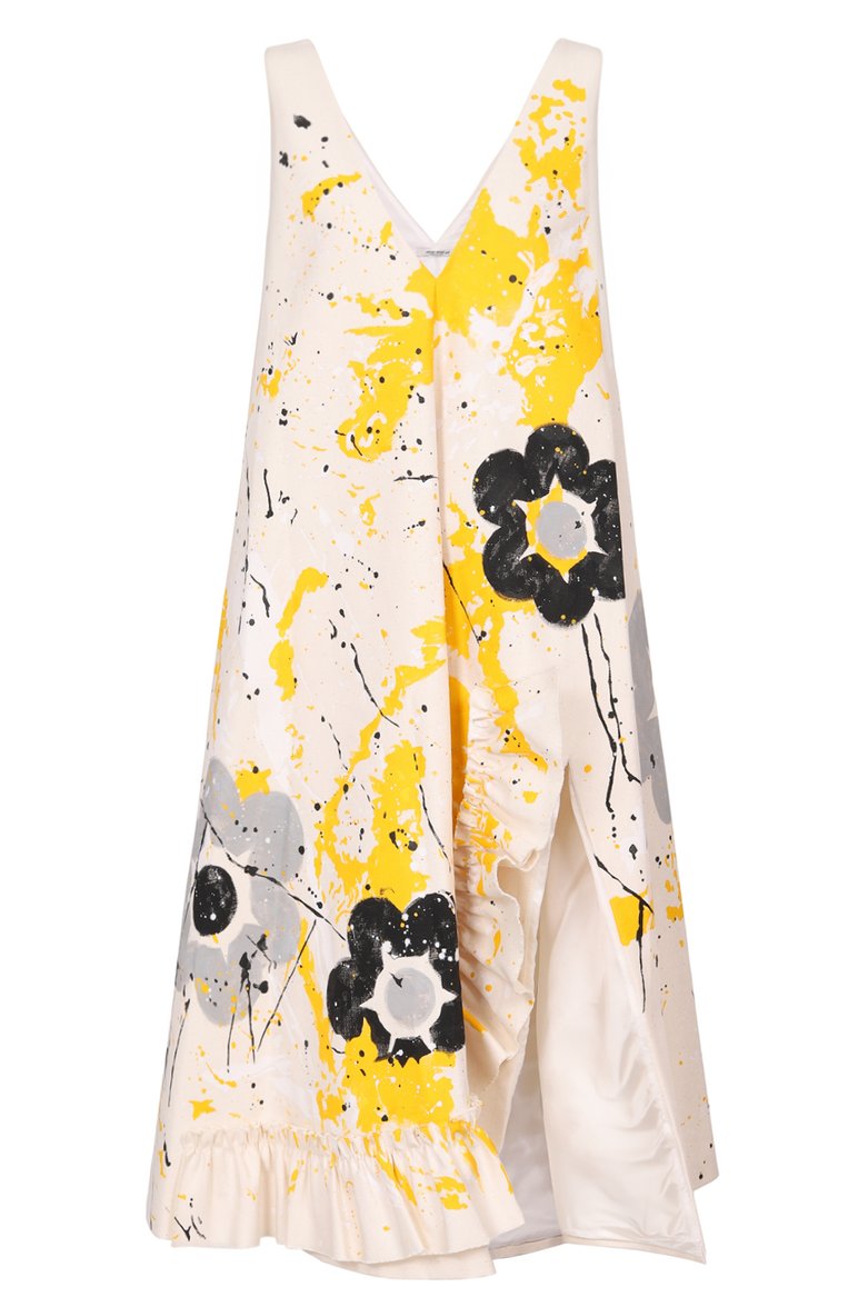 Хлопковое платье MIU MIU, арт. MF3705-1WLU-F0N30, фото 1