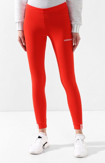 Легинсы ADIDAS ORIGINALS красного цвета по цене 2170 руб., арт. DU7195, фото 3 Легинсы ADIDAS ORIGINALS, арт. DU7195, фото 3