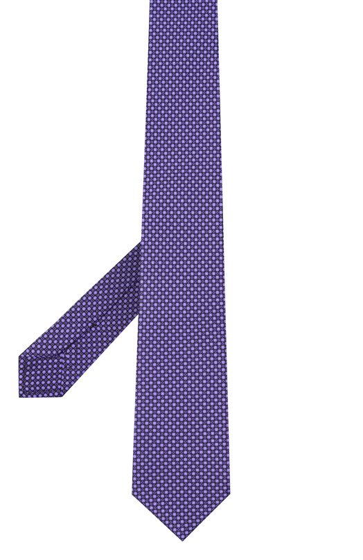 Шелковый комплект из галстука и платка Stefano Ricci DH/59100 Фиолетовый  DH/59100 Фото 3