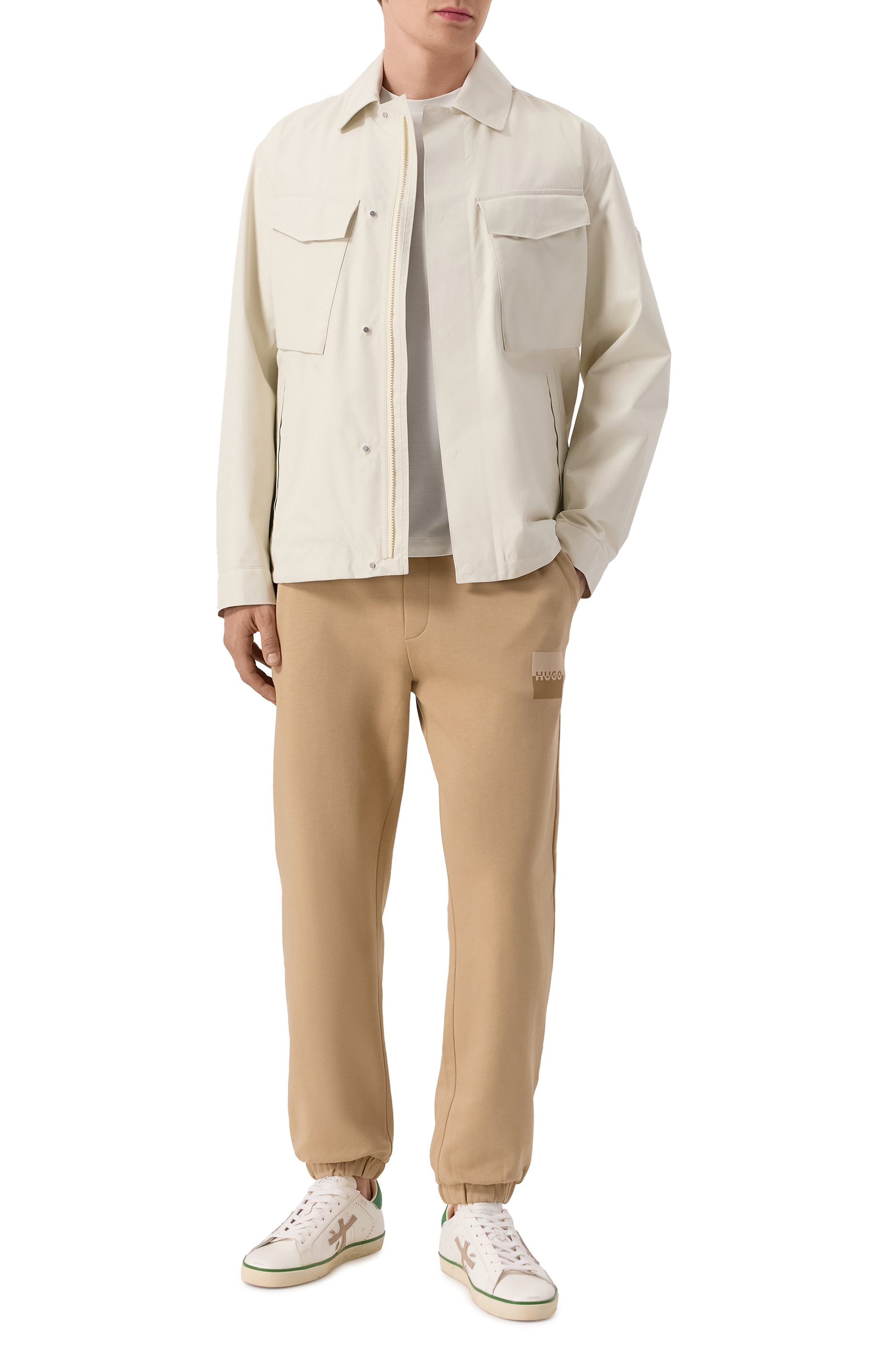 Хлопковые джоггеры HUGO, арт. 50542866, фото 2