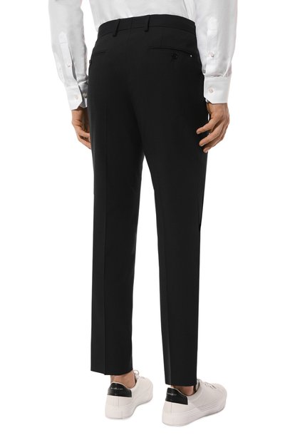 Брюки из шерсти и вискозы BOSS темно-синего цвета по цене 25500 руб., арт. 50521041, фото 4 Брюки из шерсти и вискозы BOSS, арт. 50521041, фото 4