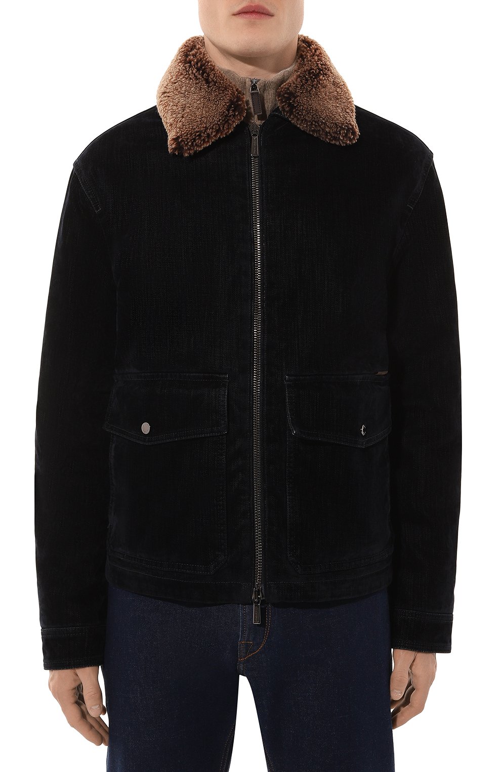 Джинсовая куртка irdneh-41 MOORER, арт. IRDNEH-41, фото 3