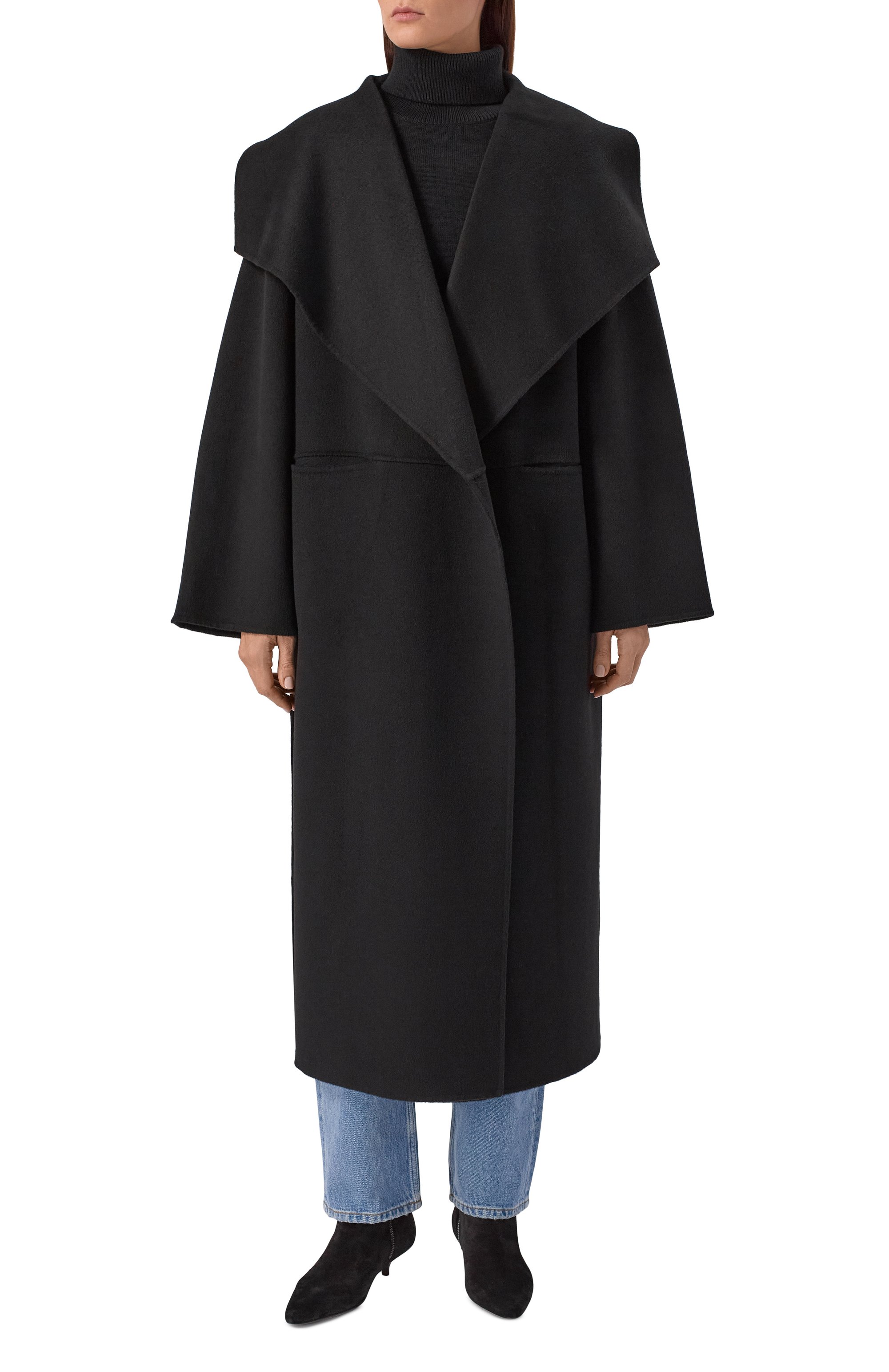 Пальто из шерсти и кашемира TOTEME, арт. 254-WR00196-FB0049, фото 3