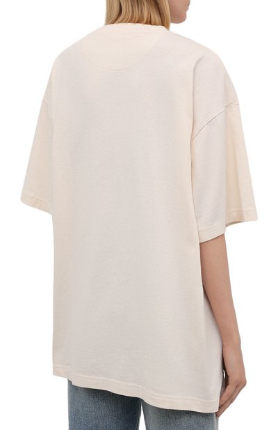 Хлопковая футболка ACNE STUDIOS, арт. AL0239, фото 4