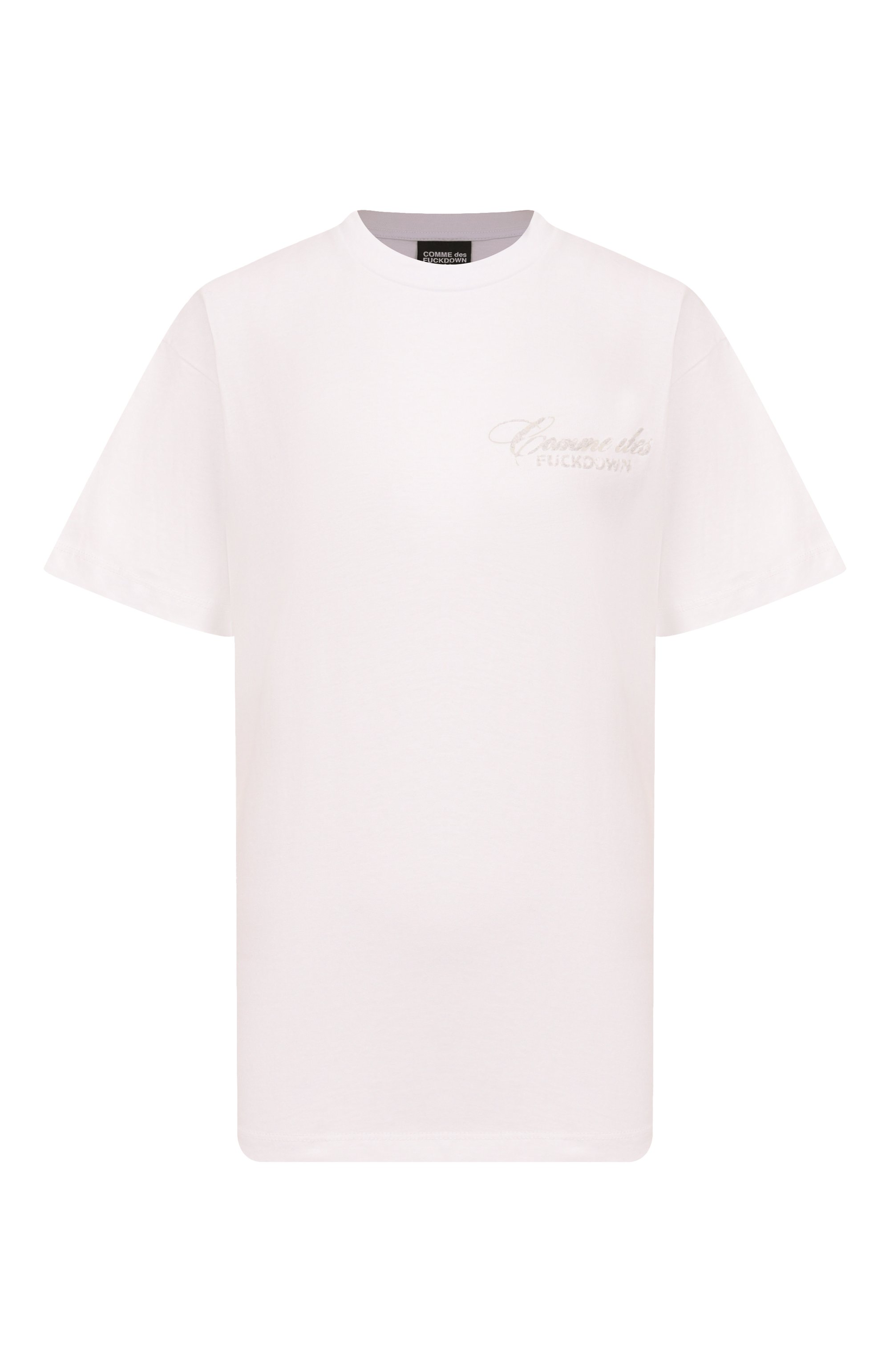 Хлопковая футболка COMME DES FUCKDOWN, арт. CFABW01397, фото 1
