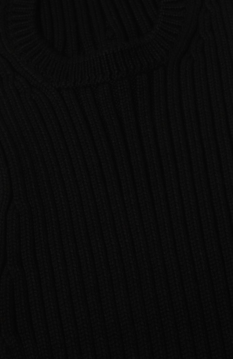 Мужская шерстяная шапка-балаклава PRADA черного цвета, арт. SMS199-U97-F0002-212 | Фото 3 (Материал: Текстиль, Шерсть; Кросс-КТ: Трикотаж; Мужское Кросс-КТ: Балаклава; Нос: Не проставлено)