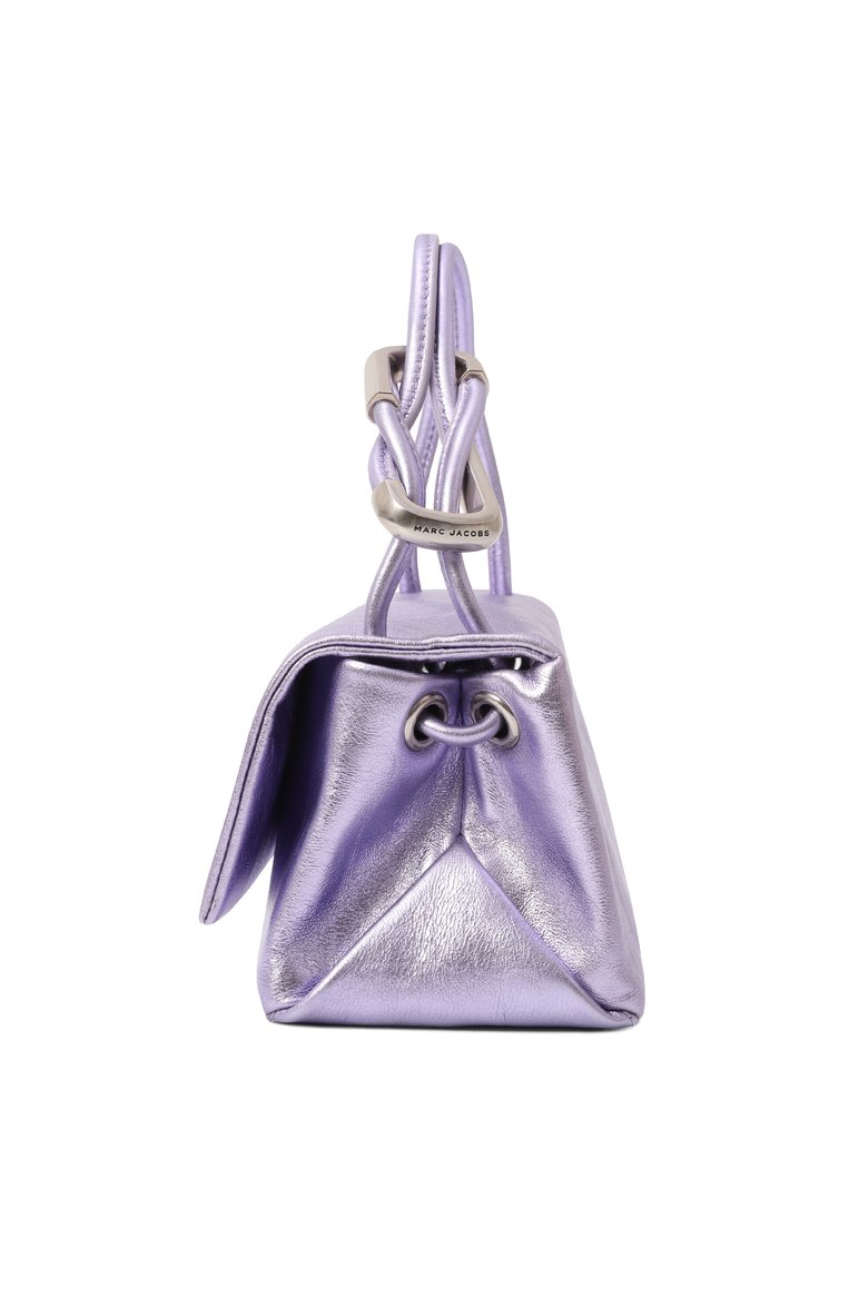Женская сумка the dual MARC JACOBS (THE) сиреневого цвета, арт. 2R4HSH016H02 | Фото 4 (Размер: small; Материал: Натуральная кожа)