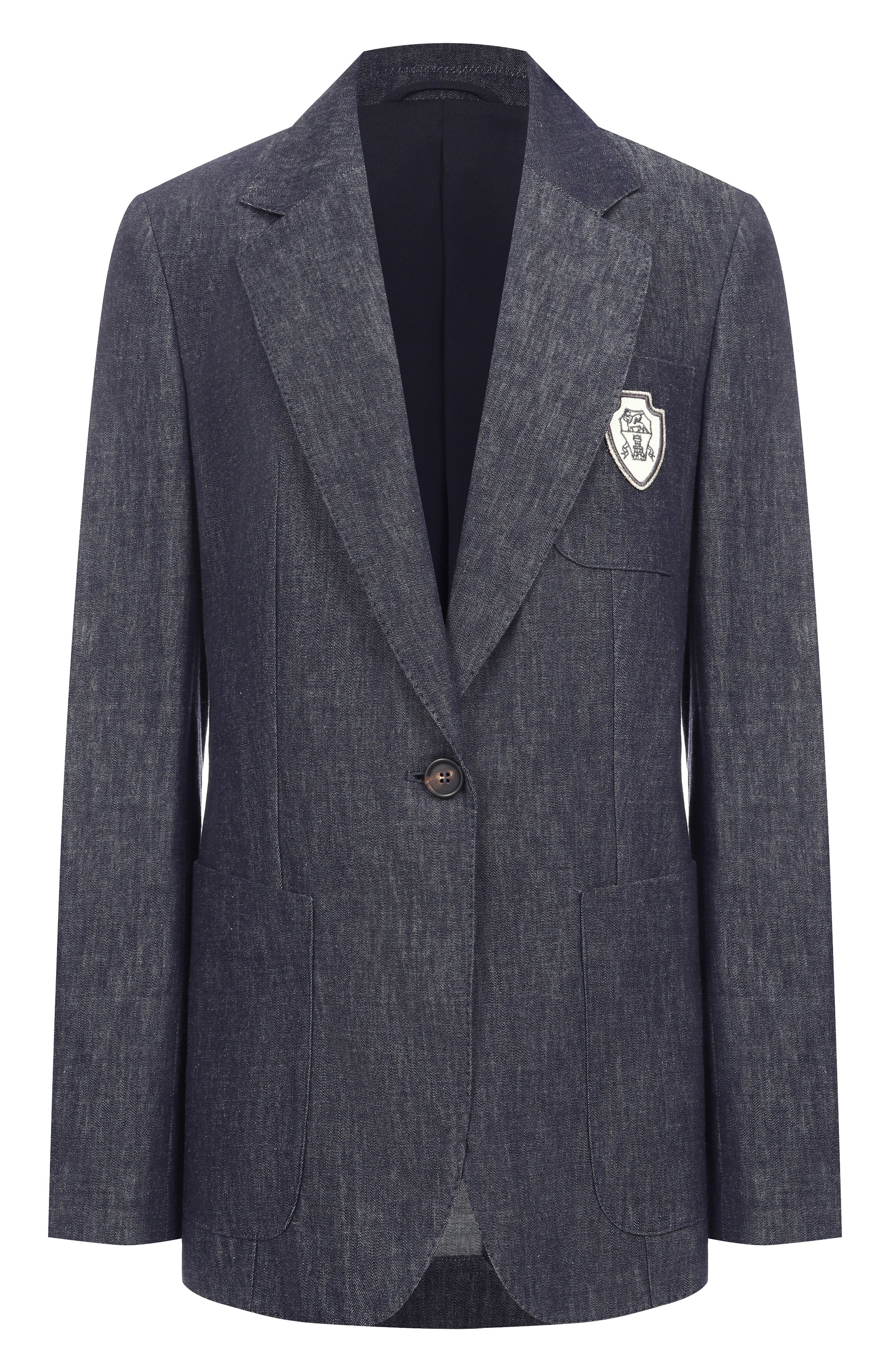 Хлопковый жакет BRUNELLO CUCINELLI, ар�т. MA7827335, фото 1