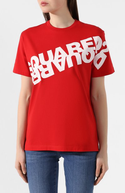 Хлопковая футболка DSQUARED2, арт. S75GD0073/S22427, фото 3
