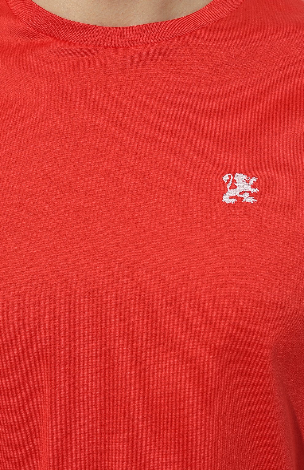 Хлопковая футболка ZILLI, арт. MBZ-NT510-MICR1/MC01, фото 5