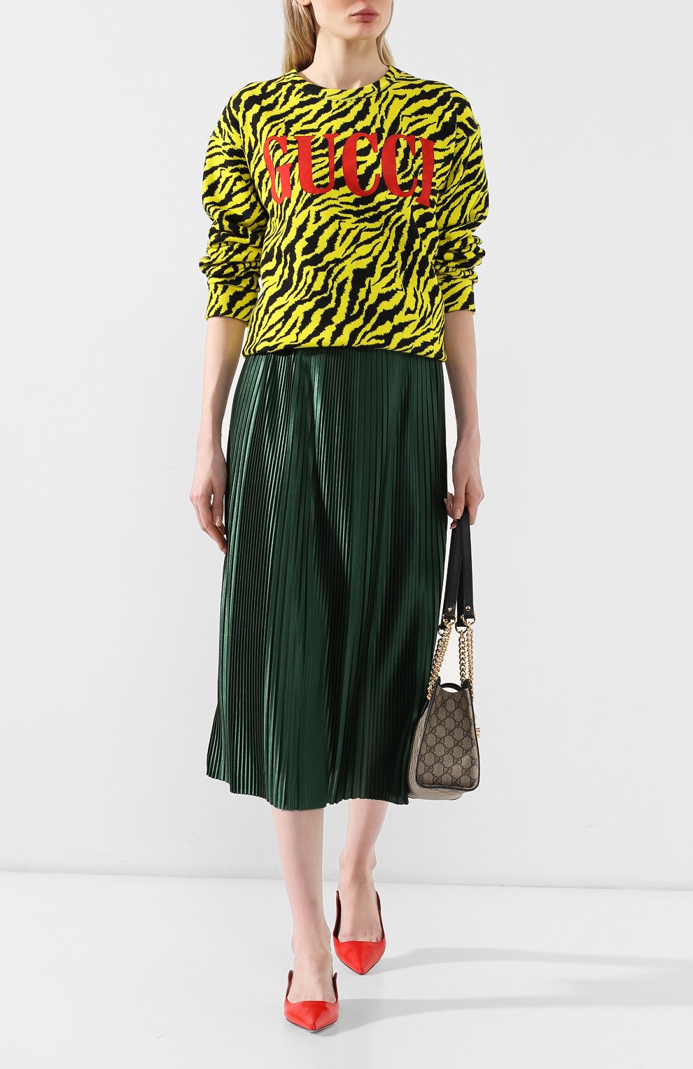 Хлопковый свитшот GUCCI, арт. 469250/XJAR6, фото 2