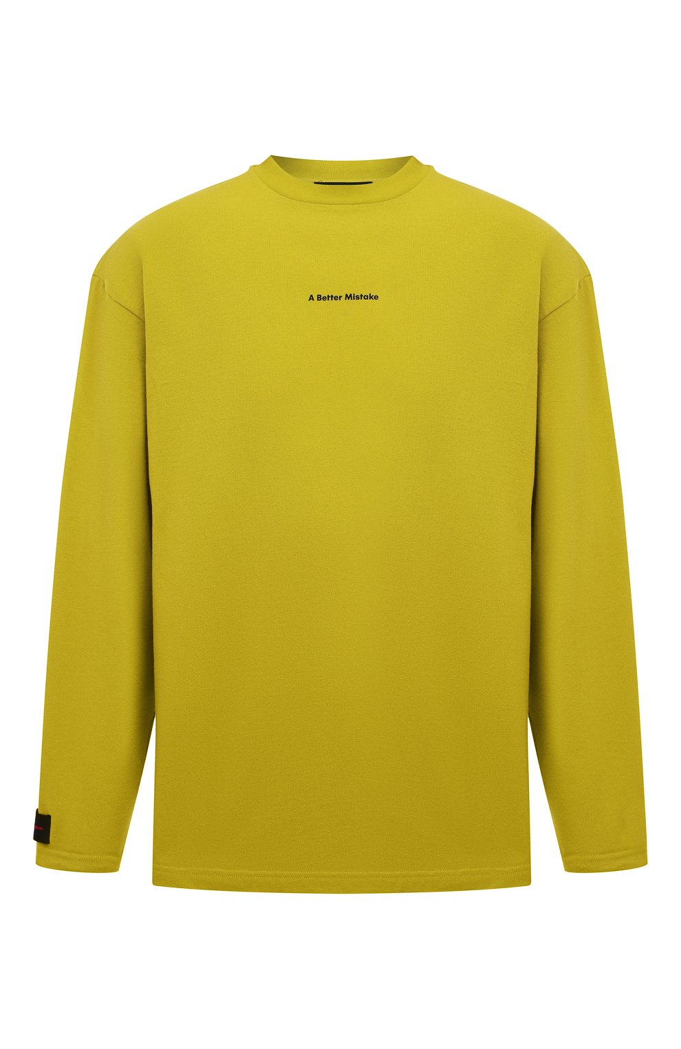 Хлопковый лонгслив A BETTER MISTAKE, арт. 03D6TS044 JS003PD, фото 1