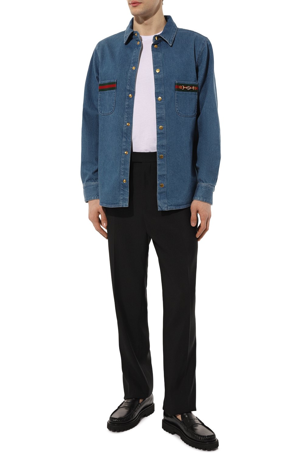 Джинсовая рубашка GUCCI, арт. 626480 XDBCG, фото 2