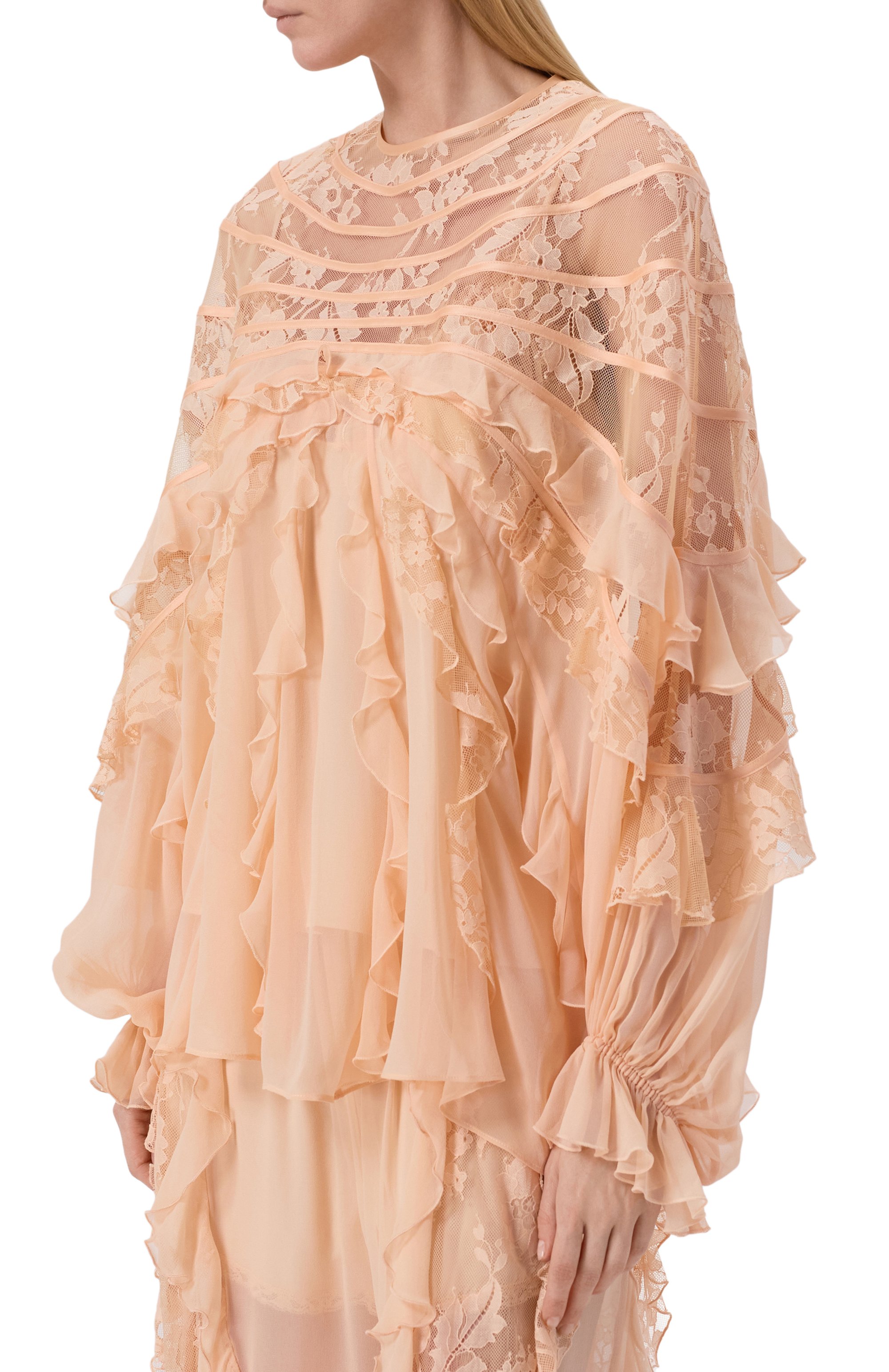 Шелковая блузка ZIMMERMANN, арт. 7159TC261, фото 3