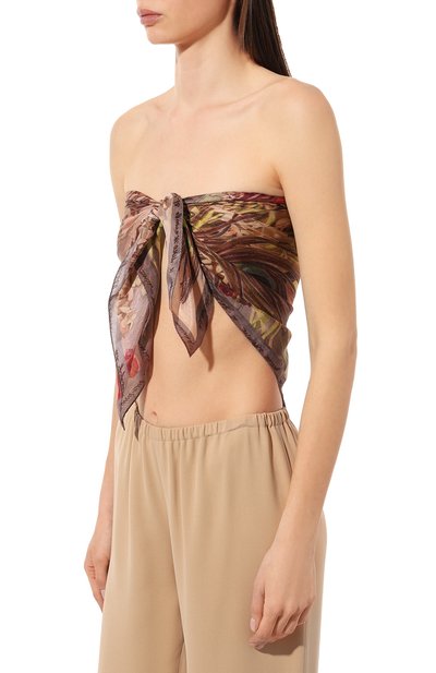 Шелковый платок брабантские кружева GOURJI, арт. T23BRK7R/1, фото 3