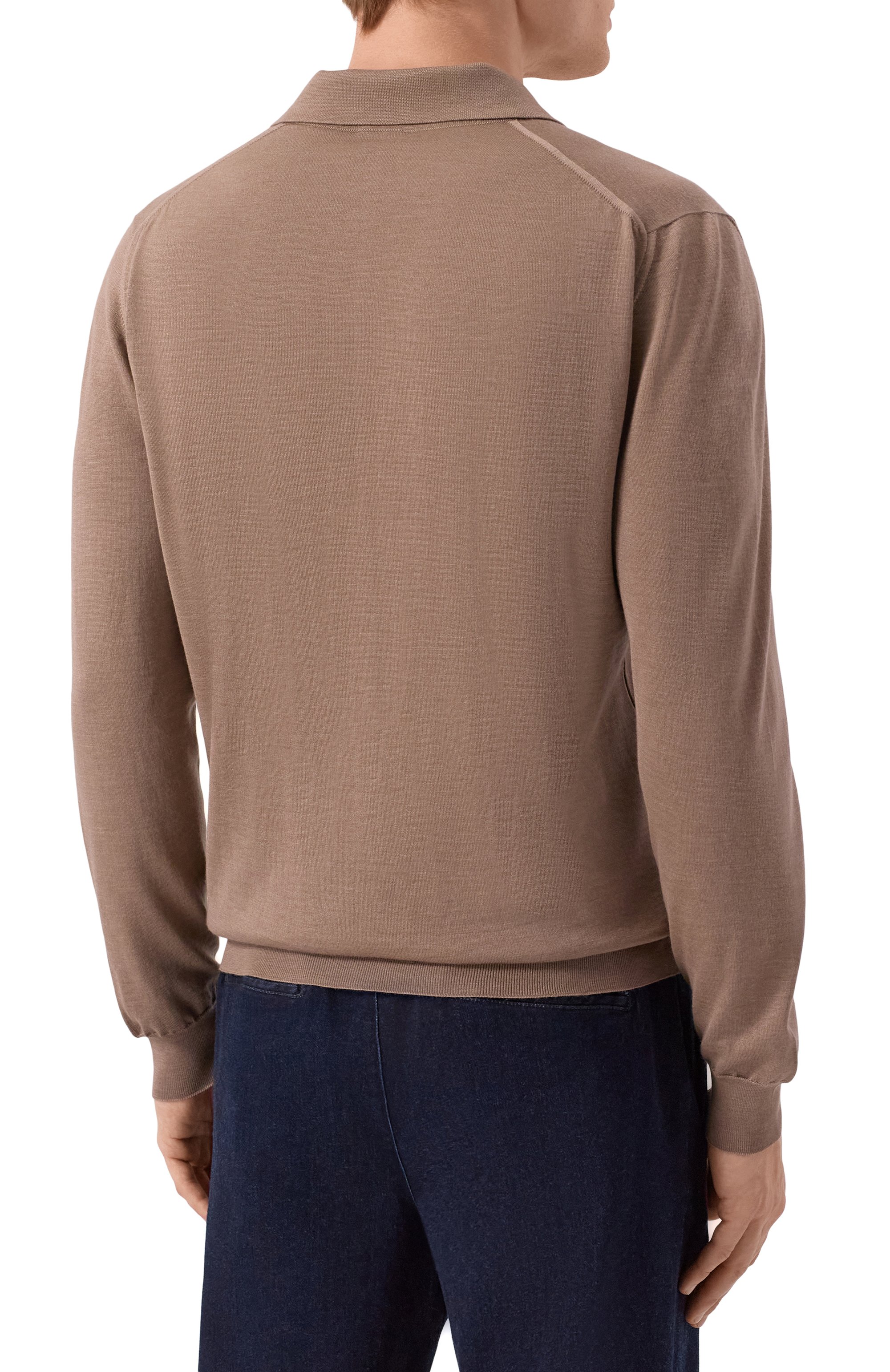 Поло из кашемира и шелка KITON, арт. UMKX05ZS1889, фото 4