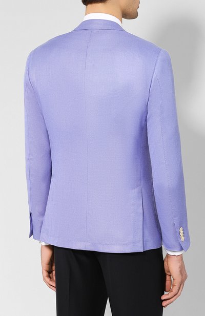 Пиджак из смеси шерсти и шелка CORNELIANI, арт. 83X294-9118280/90 Y1, фото 4