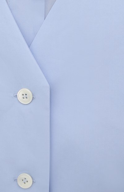 Хлопковая рубашка MM6, арт. S52DL0151/S47294, фото 5