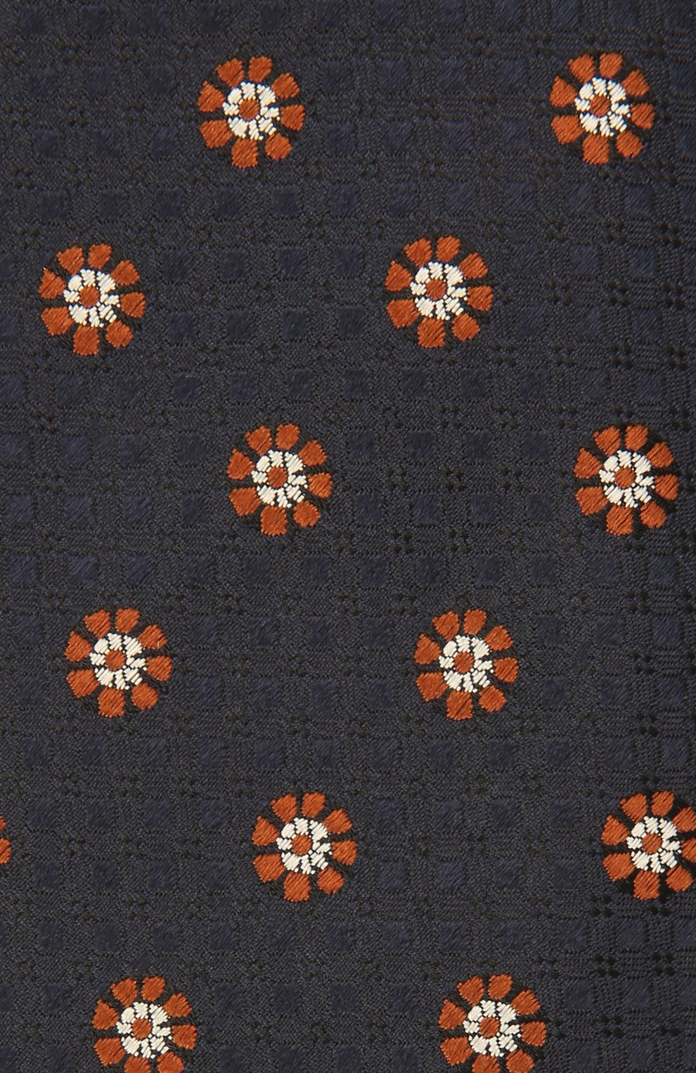 Шелковый галстук CANALI темно-синего цвета по цене 14650 руб., арт. 18/HJ02807, фото 3 Шелковый галстук CANALI, арт. 18/HJ02807, фото 3