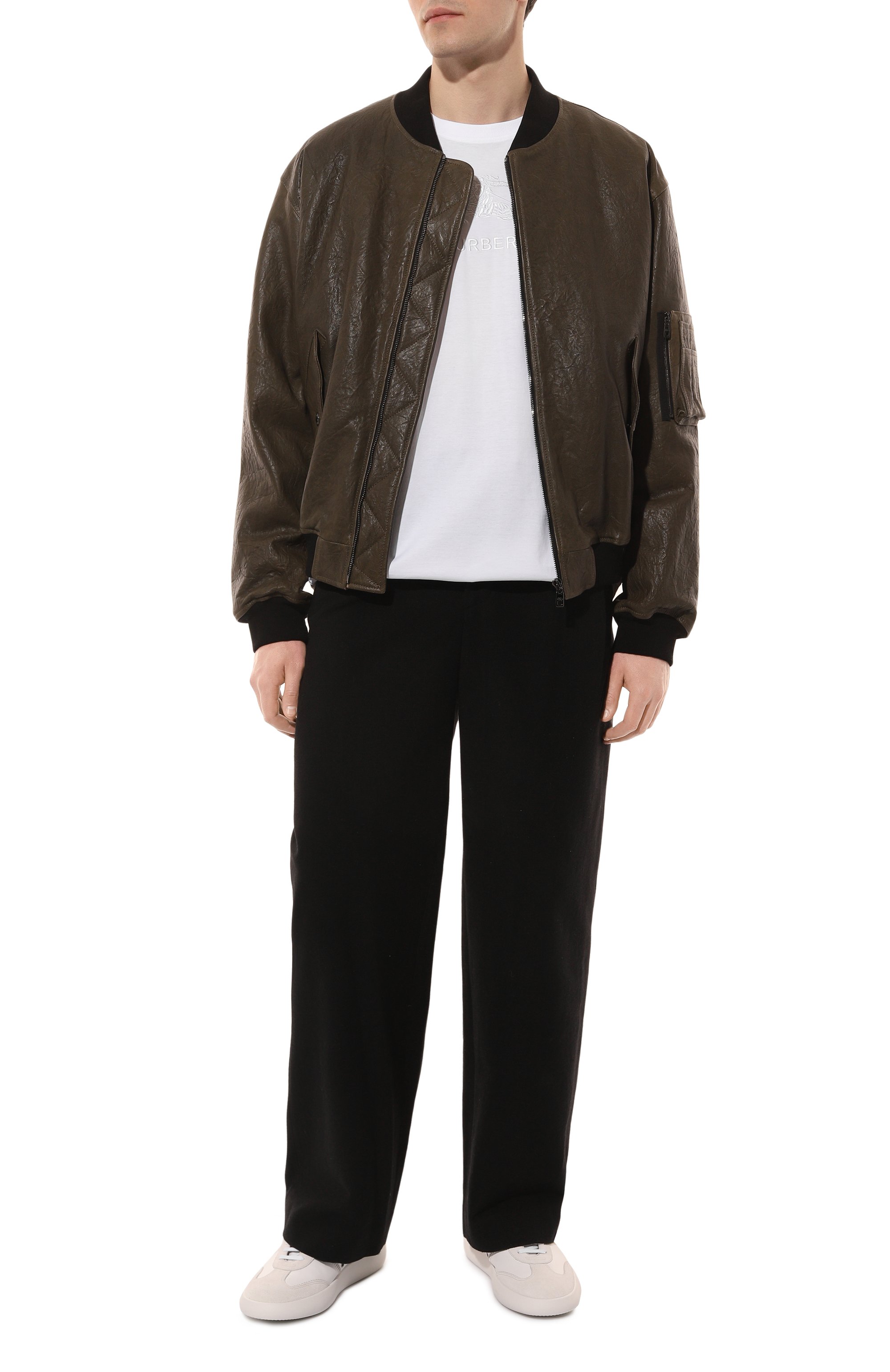 Хлопковая футболка BURBERRY, арт. 8084781, фото 2