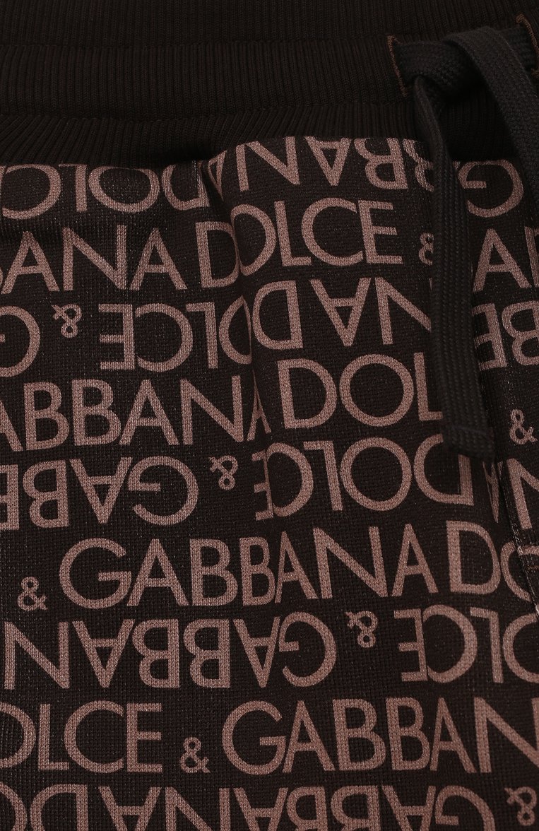 Хлопковые джоггеры DOLCE & GABBANA, арт. L4JPFE/HS7MN/2-6, фото 1