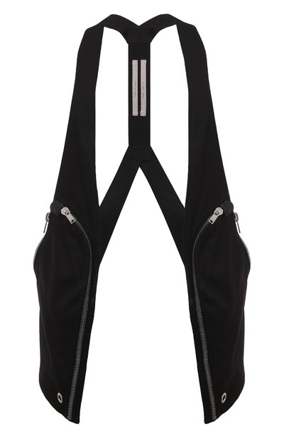 Хлопковый жилет RICK OWENS, арт. RU01C4763/TE, фото 1
