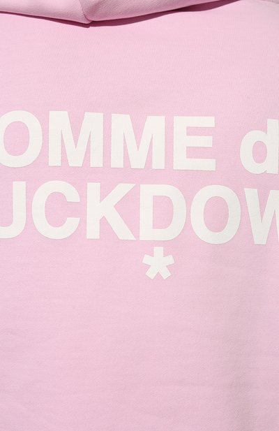 Хлопковое худи COMME DES FUCKDOWN, арт. CDFU1450SFC, фото 5