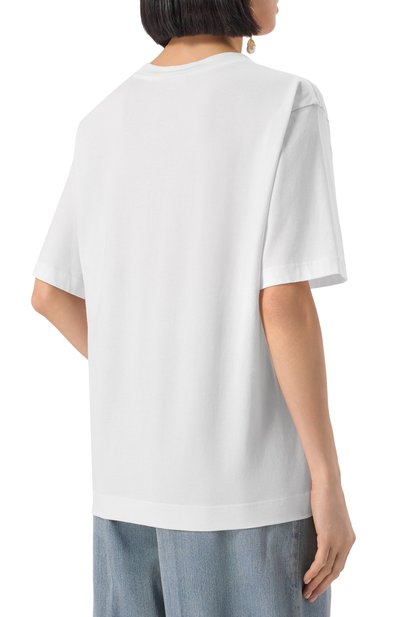 Хлопковая футболка DRIES VAN NOTEN, арт. 251-011128-1600, фото 4