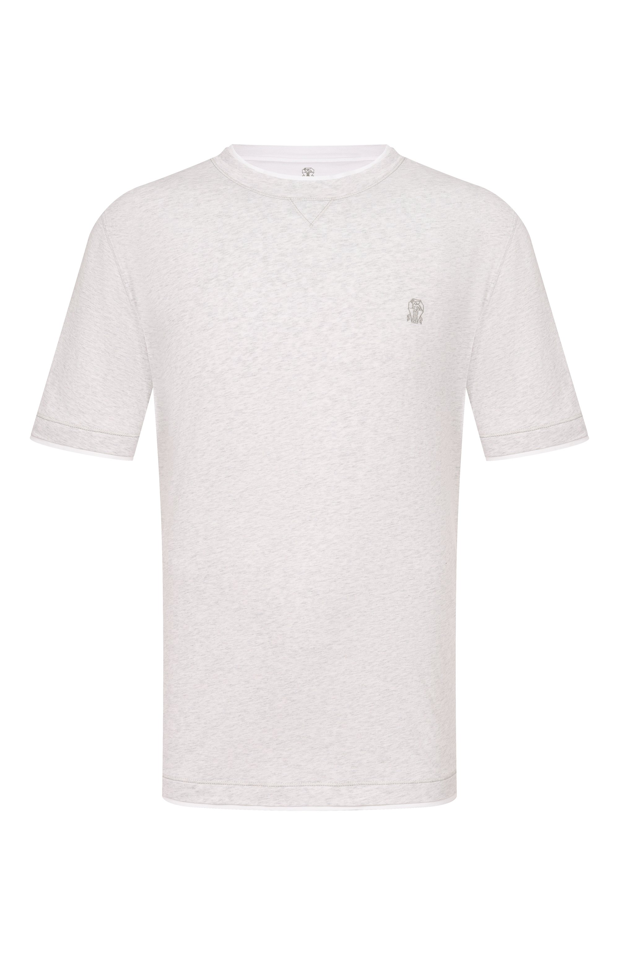 Хлопковая футболка BRUNELLO CUCINELLI, арт. M0B137451G, фото 1