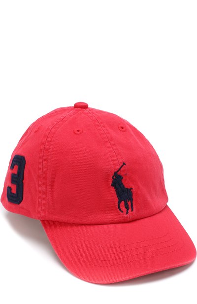 Бейсболка с логотипом бренда POLO RALPH LAUREN, арт. 323689870, фото 1